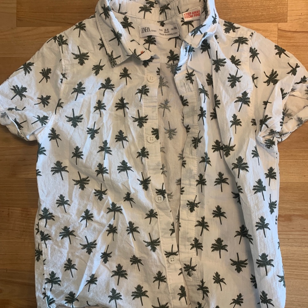 Zara boys button down